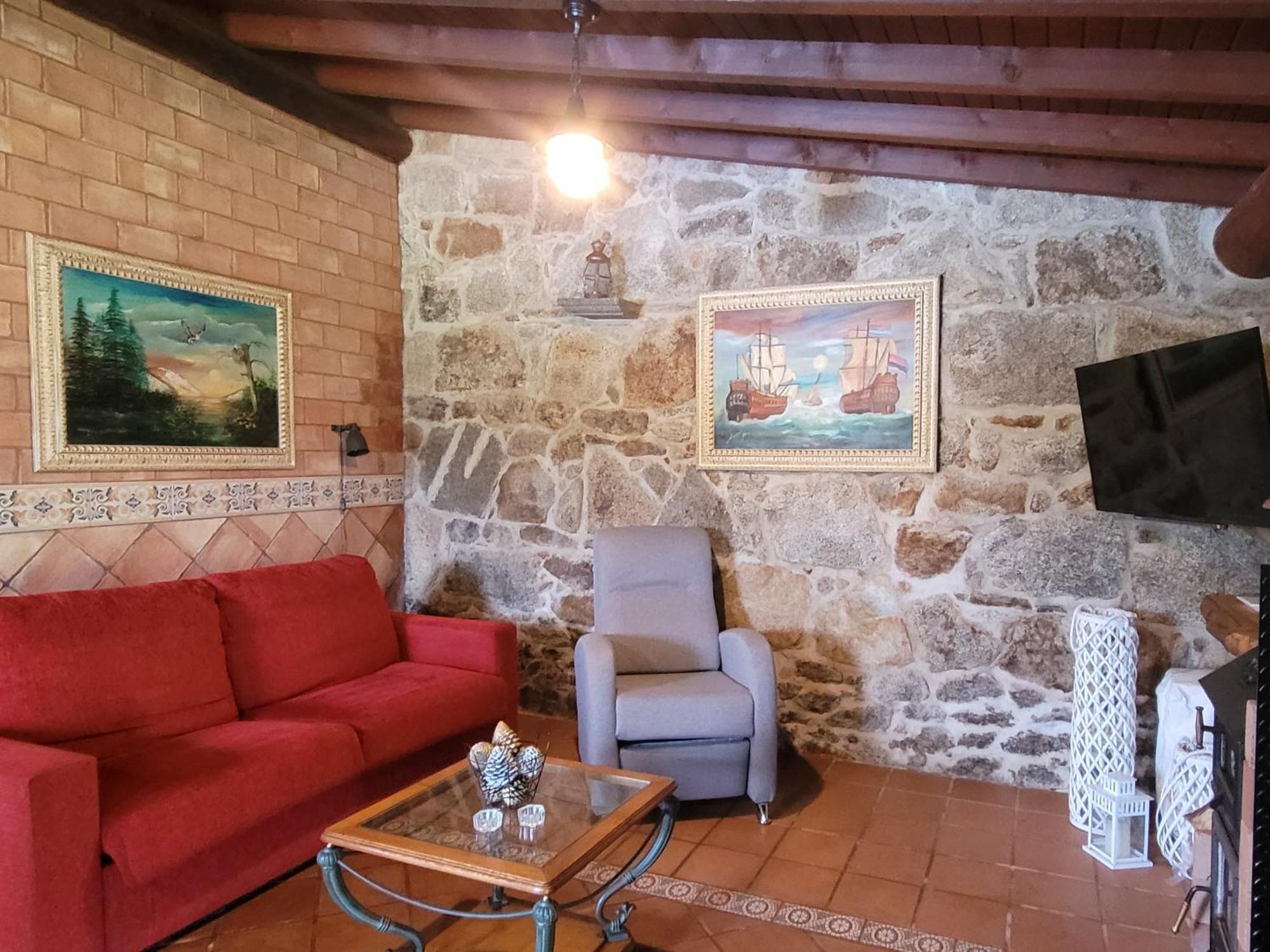 Casa Rustica Piscina, Apartadino Pobra Do Caraminal Buitenkant foto